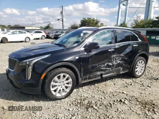 2023 Cadillac XT4 AWD Luxury with VIN 1GYFZBR49PF101377, listed as a Copart auction lot 73961294 with 26,847 mi miles and Salvage Title. Bid and sale history available at carsss.com. Image 1.