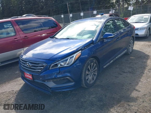 2017 Hyundai Sonata Sport with VIN 5NPE34AF3HH481285, listed as a IAAI auction lot 41950164 with 49,273 mi miles and . Bid and sale history available at DreamBid. Image 17.