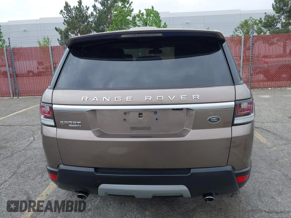 2016 Land Rover Range Rover Sport V6 HSE with VIN SALWR2PF2GA587143, listed as a IAAI auction lot 42106072 with 78,324 mi miles. Bid and sale history available at carsss.com. Image 16.