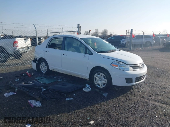 2011 Nissan Versa S with VIN 3N1BC1AP9BL358580, listed as a IAAI auction lot 41801830 with 102,611 mi miles and . Bid and sale history available at DreamBid. Image 1.