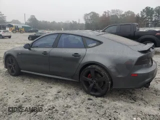 2016 Audi S7 with VIN WAUW2AFC0GN019847, listed as a Copart auction lot 83777124 with 103,009 mi miles and Salvage Title. Bid and sale history available at carsss.com. Image 2.