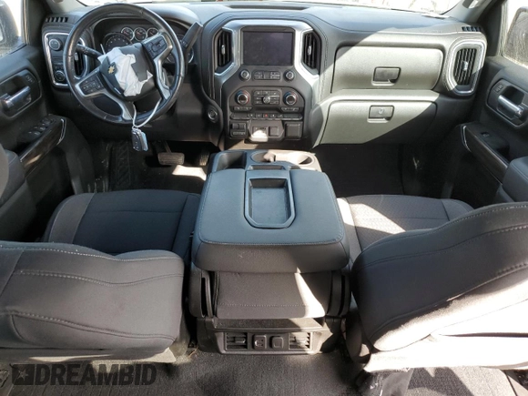 2020 Chevrolet Silverado 1500 LT with VIN 3GCPWCED6LG364627, listed as a Copart auction lot 48899595 with 60,803 mi miles and Salvage Title. Bid and sale history available at carsss.com. Image 8.