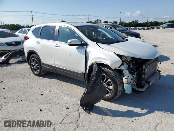2020 Honda CR-V EX-L with VIN 5J6RW2H87LL047678, listed as a Copart auction lot 58565475 with 85,786 mi miles and Salvage title. Bid and sale history available at DreamBid. Image 4.