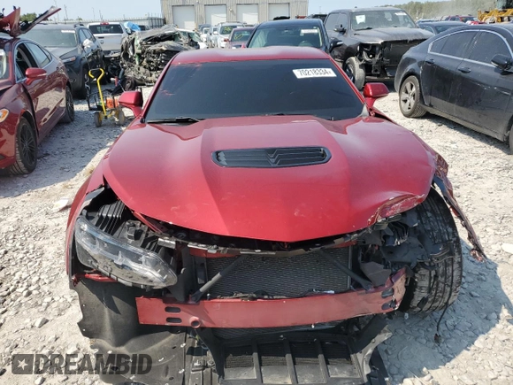 2022 Chevrolet Camaro LT1 with VIN 1G1FF1R73N0117120, listed as a Copart auction lot 70218334 with 37,419 mi miles and Salvage Title. Bid and sale history available at carsss.com. Image 5.
