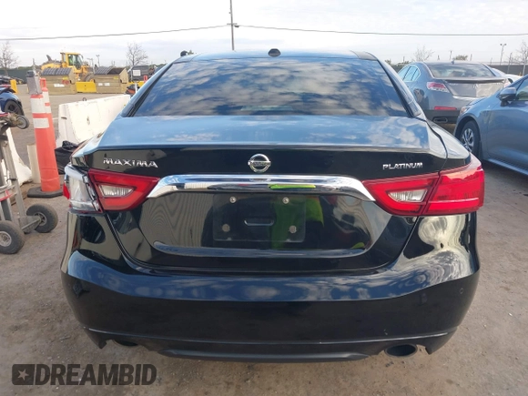 2018 Nissan Maxima SV with VIN 1N4AA6AP4JC398478, listed as a IAAI auction lot 41619733 with 132,867 mi miles and . Bid and sale history available at DreamBid. Image 17.
