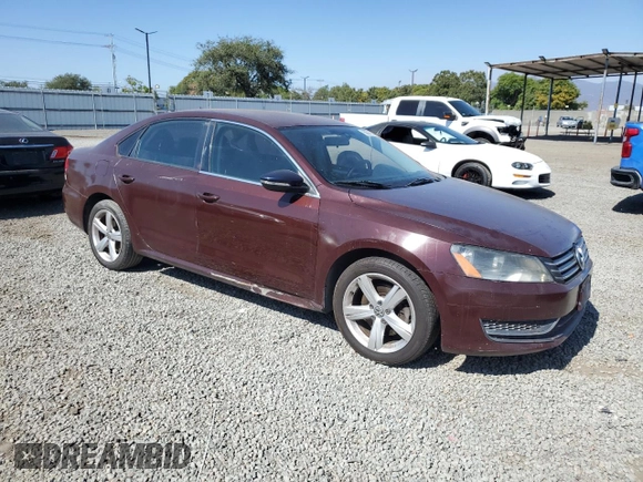2012 Volkswagen Passat S с VIN 1VWAP7A30CC071068, выставлен на аукционе Copart как лот 62884925 с пробегом 121 858 миль миль и Чистый • Clean title. История ставок и продаж доступна на DreamBid. Изображение 4.