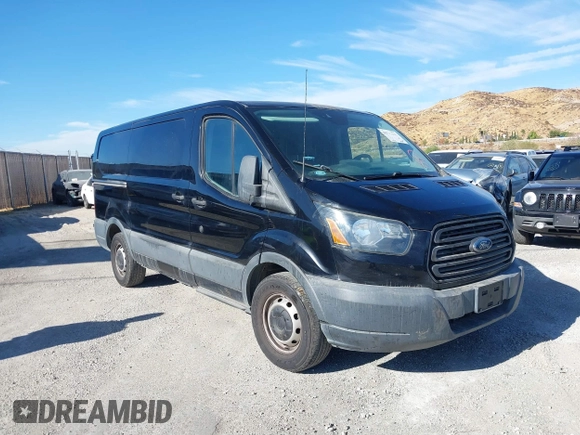 2016 Ford Transit Cargo with VIN 1FTYE1YM5GKB54302, listed as a IAAI auction lot 40715142 with 119,047 mi miles. Bid and sale history available at carsss.com. Image 1.