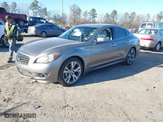 2012 Infiniti M37 with VIN JN1BY1AP9CM333073, listed as a IAAI auction lot 41463296 with 213892 miles. Bid and sale history available at carsss.com. Image 17.