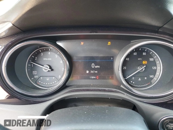 2022 Buick Encore GX Select with VIN KL4MMDSL8NB007949, listed as a Copart auction lot 58213665 with 17,894 mi miles and Salvage title. Bid and sale history available at DreamBid. Image 9.