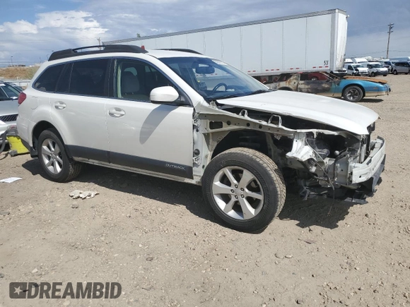 2013 Subaru Outback Premium z VIN 4S4BRBCC3D3230664, wystawiony jako Copart lot #58220135 z przebiegiem 157 419 mil mil oraz Szkoda całkowita • Salvage title. Historia ofert i sprzedaży dostępna na DreamBid. Obrazek 4.