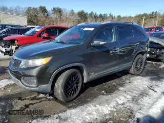 2011 Kia Sorento LX with VIN 5XYKTDA2XBG110154, listed as a Copart auction lot 44593715 with 0 mi miles and Salvage Title. Bid and sale history available at carsss.com. Image 1.
