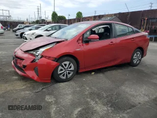 2017 Toyota Prius Two with VIN JTDKARFU0H3533240, listed as a Copart auction lot 53893145 with 66,551 mi miles and Salvage Title. Bid and sale history available at DreamBid. Image 1.