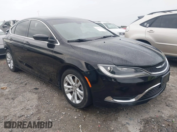 2015 Chrysler 200 Limited z VIN 1C3CCCAB3FN709964, wystawiony jako IAAI lot #41851090 z przebiegiem 146 007 mil mil oraz . Historia ofert i sprzedaży dostępna na DreamBid. Obrazek 1.