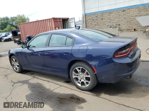 2015 Dodge Charger SXT with VIN 2C3CDXJG7FH848665, listed as a Copart auction lot 66849085 with 88,023 mi miles and Salvage title. Bid and sale history available at DreamBid. Image 2.