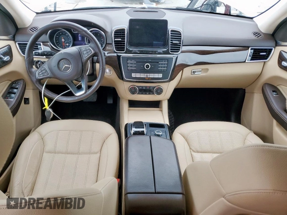 2017 Mercedes-Benz GLE 350 with VIN 4JGDA5JB1HA864178, listed as a Copart auction lot 53713285 with 73,167 mi miles and Salvage title. Bid and sale history available at DreamBid. Image 8.