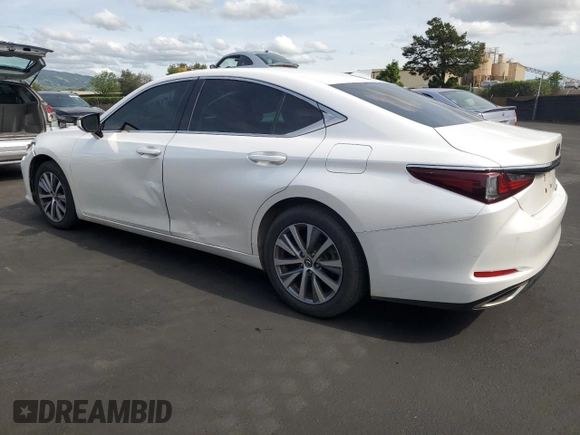 2019 Lexus ES 350 with VIN 58ABZ1B11KU047127, listed as a Copart auction lot 52189835 with 47,659 mi miles and Salvage Title. Bid and sale history available at DreamBid. Image 2.