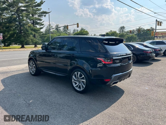 2018 Land Rover Range Rover Sport with VIN SALWR2RE2JA193492, listed as a Copart auction lot 64462565 with 102,803 mi miles and Clean title. Bid and sale history available at DreamBid. Image 4.