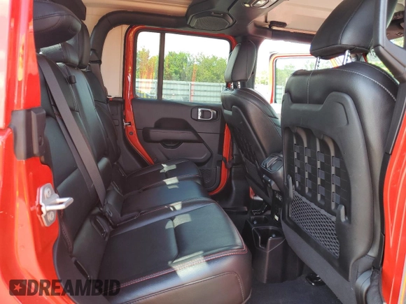 2021 Jeep Gladiator Rubicon с VIN 1C6JJTBG0ML569133, выставлен на аукционе Copart как лот 61994745 с пробегом 23 785 миль миль и Чистый • Clean title. История ставок и продаж доступна на DreamBid. Изображение 11.