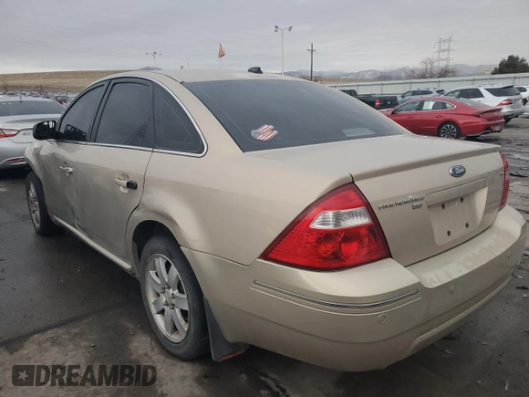 2007 Ford Five Hundred SEL z VIN 1FAHP27137G141919, wystawiony jako Copart lot #88551615 z przebiegiem 151 723 mil mil oraz Szkoda całkowita • Salvage title. Historia ofert i sprzedaży dostępna na DreamBid. Obrazek 2.