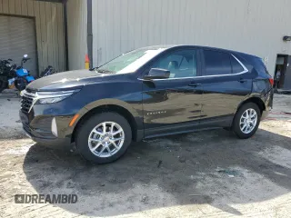 2024 Chevrolet Equinox LT with VIN 3GNAXTEG4RL297045, listed as a Copart auction lot 47478935 with 12,970 mi miles and Clean title. Bid and sale history available at DreamBid. Image 1.