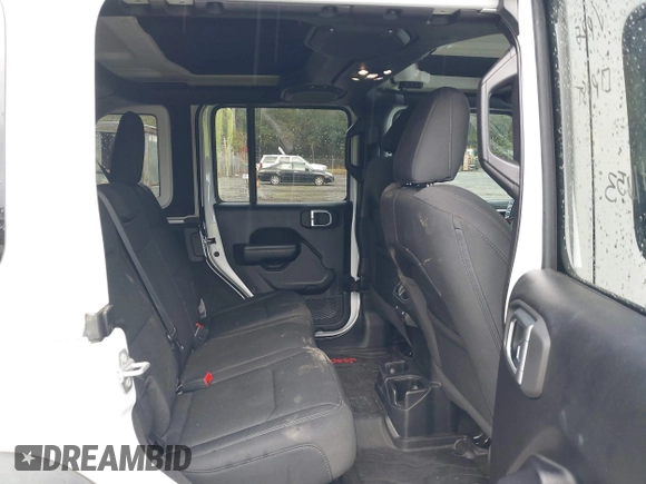 2021 Jeep Wrangler Unlimited Willys with VIN 1C4HJXDN0MW685716, listed as a IAAI auction lot 40837088 with 35,881 mi miles and . Bid and sale history available at DreamBid. Image 8.