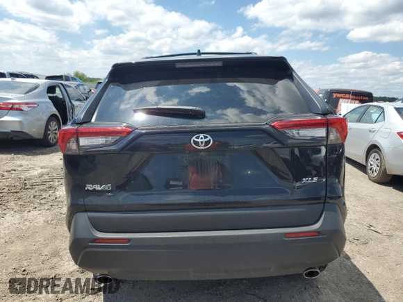 2024 Toyota RAV4 XLE Premium with VIN 2T3C1RFVXRW317486, listed as a Copart auction lot 55965795 with 32,478 mi miles and Salvage title. Bid and sale history available at DreamBid. Image 6.