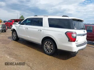 2018 Ford Expedition Max Limited with VIN 1FMJK1KT6JEA32611, listed as a IAAI auction lot 42430949 with 116,294 mi miles and . Bid and sale history available at DreamBid. Image 3.