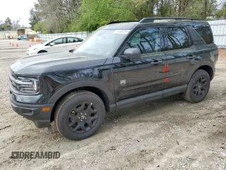 2024 Ford Bronco Sport Big Bend z VIN 3FMCR9B64RRE97345, wystawiony jako Copart lot #50400395 z przebiegiem 2 143 mil mil oraz Szkoda całkowita • Salvage title. Historia ofert i sprzedaży dostępna na DreamBid. Obrazek 1.