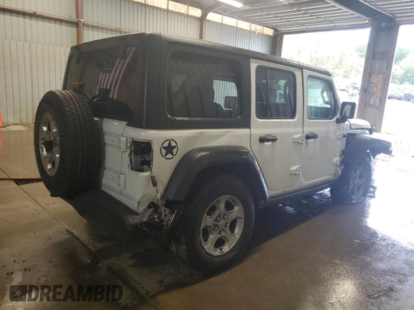 2021 Jeep Wrangler Unlimited Freedom z VIN 1C4HJXDG8MW649807, wystawiony jako Copart lot #72963374 z przebiegiem 17 152 mil mil oraz Szkoda całkowita • Salvage title. Historia ofert i sprzedaży dostępna na DreamBid. Obrazek 3.