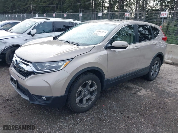 2018 Honda CR-V EX-L with VIN 5J6RW2H80JL016995, listed as a IAAI auction lot 41667349 with 68,453 mi miles. Bid and sale history available at carsss.com. Image 17.