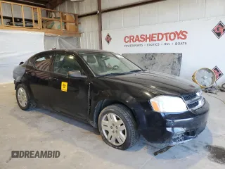 2014 Dodge Avenger SE with VIN 1C3CDZAB6EN202426, listed as a Copart auction lot 41894415 with 275,741 mi miles and Salvage title. Bid and sale history available at DreamBid. Image 4.