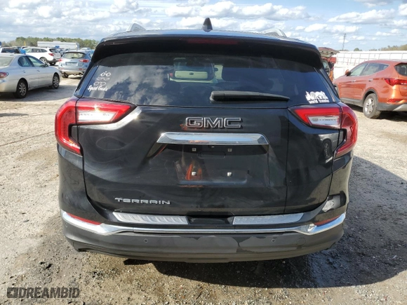 2023 GMC Terrain SLT with VIN 3GKALPEG2PL250710, listed as a Copart auction lot 48633565 with 15,314 mi miles and Salvage Title. Bid and sale history available at carsss.com. Image 6.