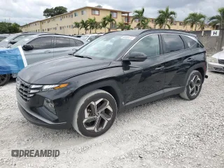 2024 Hyundai Tucson SEL with VIN 5NMJF3DE1RH407591, listed as a Copart auction lot 48500515 with 5,701 mi miles and Salvage Title. Bid and sale history available at carsss.com. Image 1.
