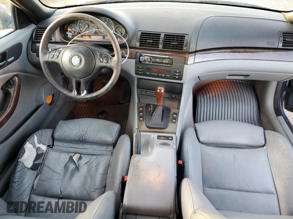 2001 BMW 3 Series 330Ci with VIN WBABS53491JU81647, listed as a Copart auction lot 84966314 with 221,823 mi miles and Salvage Title. Bid and sale history available at carsss.com. Image 8.