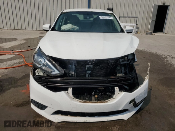 2017 Nissan Sentra SR with VIN 3N1AB7AP4HY214352, listed as a Copart auction lot 51851885 with 97,323 mi miles and Salvage Title. Bid and sale history available at DreamBid. Image 5.