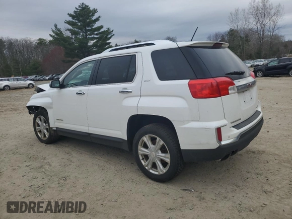 2016 GMC Terrain SLT z VIN 2GKFLUE3XG6230243, wystawiony jako Copart lot #52016775 z przebiegiem 148 257 mil mil oraz Szkoda całkowita • Salvage title. Historia ofert i sprzedaży dostępna na DreamBid. Obrazek 2.