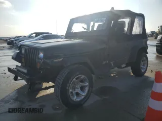 1993 Jeep Wrangler S z VIN 1J4FY19P5PP257773, wystawiony jako Copart lot #44310355 z przebiegiem 152 382 mil mil oraz Szkoda całkowita • Salvage title. Historia ofert i sprzedaży dostępna na DreamBid. Obrazek 1.