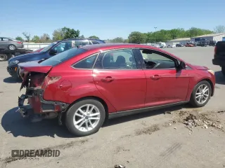 2017 Ford Focus SE with VIN 1FADP3F23HL274056, listed as a Copart auction lot 55743865 with 52,790 mi miles and Salvage title. Bid and sale history available at DreamBid. Image 3.