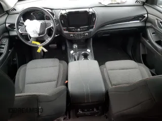 2019 Chevrolet Traverse LT Cloth z VIN 1GNERGKW0KJ129768, wystawiony jako Copart lot #50124355 z przebiegiem 66 056 mil mil oraz Szkoda całkowita • Salvage title. Historia ofert i sprzedaży dostępna na DreamBid. Obrazek 8.