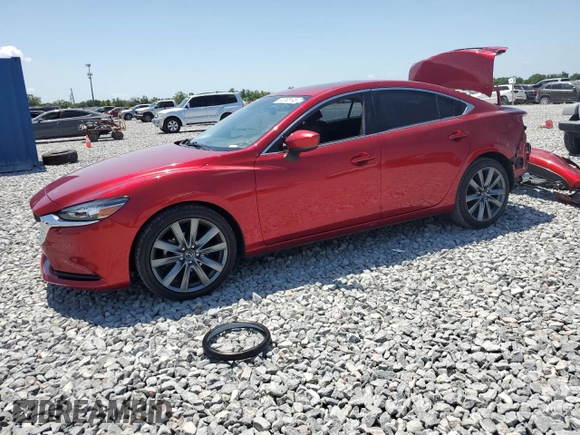 2020 Mazda 6 Touring with VIN JM1GL1VM9L1525967, listed as a Copart auction lot 52865145 with 70,467 mi miles and Salvage Title. Bid and sale history available at carsss.com. Image 1.