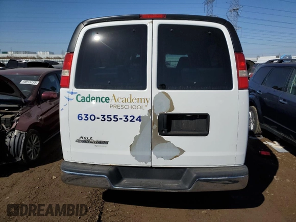2008 Chevrolet Express Passenger z VIN 1GAHG39K381169612, wystawiony jako Copart lot #48710805 z przebiegiem 73 688 mil mil oraz Czysty tytuł • Clean title. Historia ofert i sprzedaży dostępna na DreamBid. Obrazek 6.