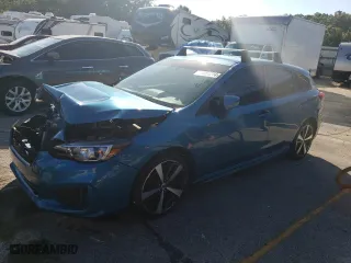 2017 Subaru Impreza Sport with VIN 4S3GTAK69H1726118, listed as a Copart auction lot 71994214 with 148,712 mi miles and Salvage Title. Bid and sale history available at carsss.com. Image 1.