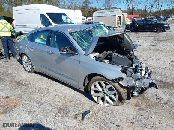 2018 Chevrolet Impala Premier with VIN 2G1125S30J9168613, listed as a IAAI auction lot 41380436 with 1 mi miles. Bid and sale history available at carsss.com. Image 1.