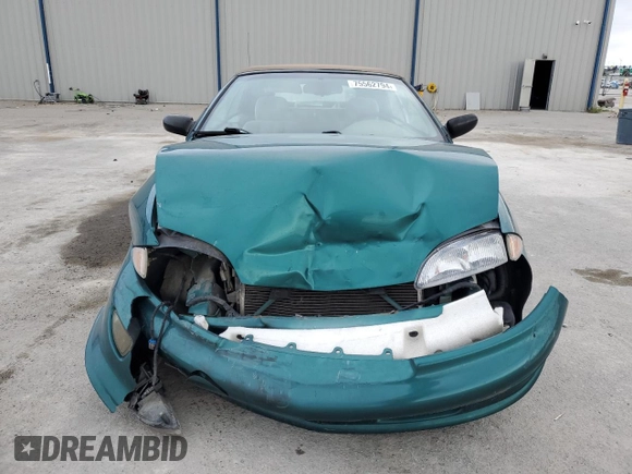 1999 Chevrolet Cavalier Z24 with VIN 4G1JF32T8XB904812, listed as a Copart auction lot 75562794 with 121,371 mi miles and Salvage Title. Bid and sale history available at carsss.com. Image 5.