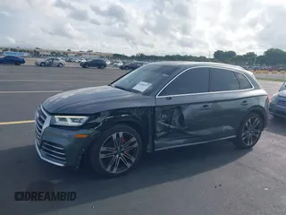 2018 Audi SQ5 Premium Plus with VIN WA1A4AFY4J2098770, listed as a IAAI auction lot 42482457 with 114,377 mi miles and . Bid and sale history available at DreamBid. Image 6.