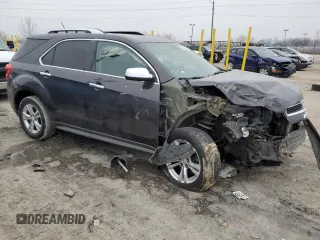 2013 Chevrolet Equinox LTZ z VIN 2GNFLGEK0D6285016, wystawiony jako Copart lot #45024995 z przebiegiem 134 591 mil mil oraz Szkoda całkowita • Salvage title. Historia ofert i sprzedaży dostępna na DreamBid. Obrazek 4.