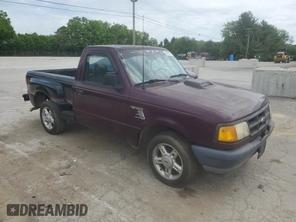 1994 Ford Ranger Splash with VIN 1FTCR10A7RTA86758, listed as a Copart auction lot 54618164 with 110,169 mi miles and Non repairable. Bid and sale history available at DreamBid. Image 4.