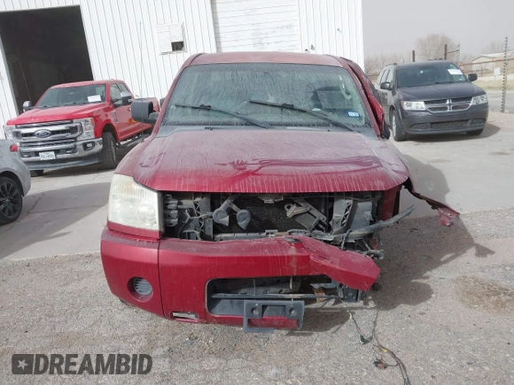 2005 Nissan Titan XE with VIN 1N6AA07A95N514937, listed as a IAAI auction lot 41319161 with 163,556 mi miles and . Bid and sale history available at DreamBid. Image 12.