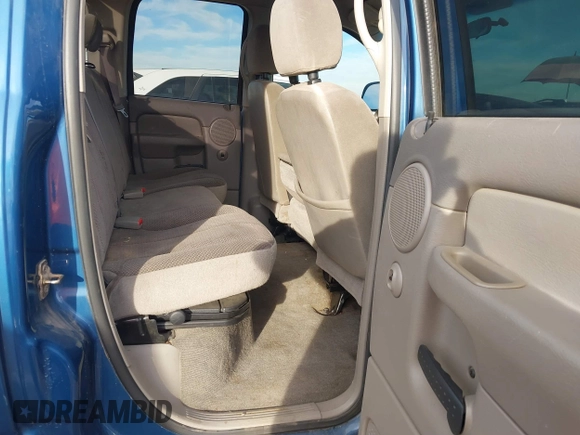 2004 Dodge 1500 SLT with VIN 1D7HA18N34S723850, listed as a IAAI auction lot 41501591 with 134,501 mi miles. Bid and sale history available at carsss.com. Image 8.