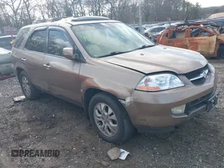 2003 Acura MDX Touring Pkg with VIN 2HNYD18663H534586, listed as a IAAI auction lot 41293201 with 999,999 mi miles. Bid and sale history available at carsss.com. Image 1.